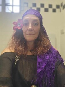 Scarlett traditional fortune teller look 2022