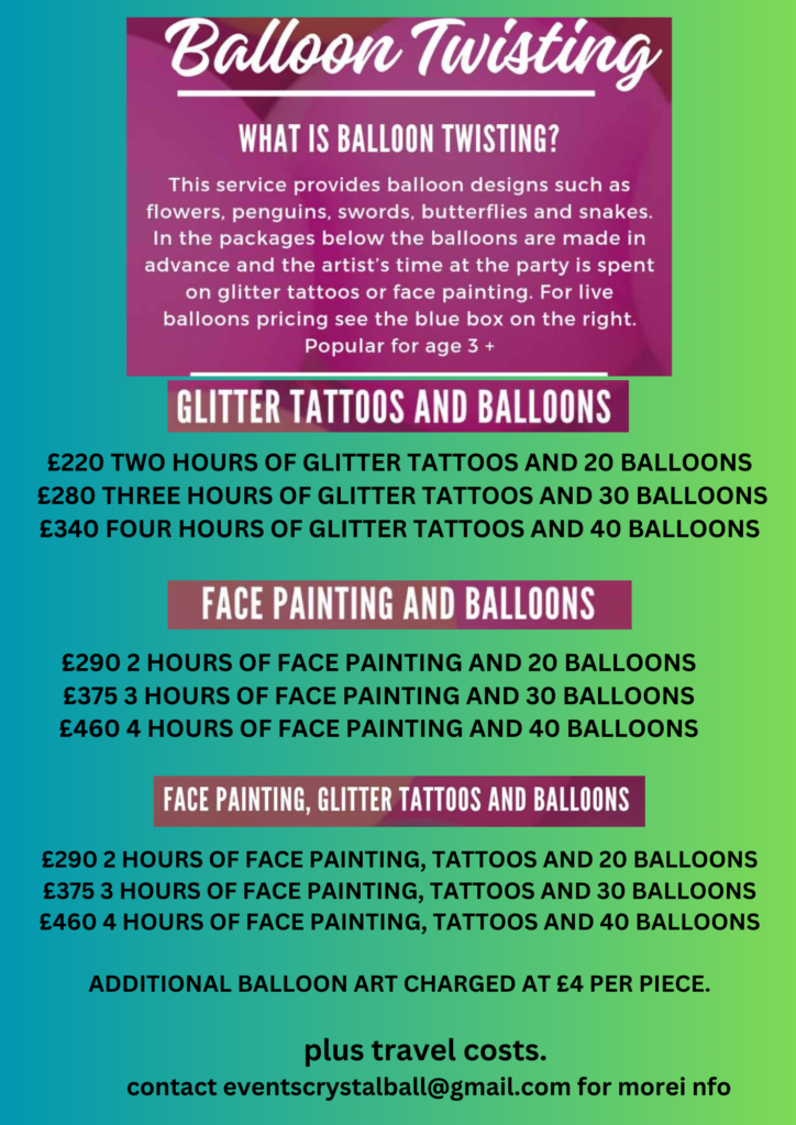 BALLOON TWISTING BY MARIAM PRICES 2025 P1 e1737649346703